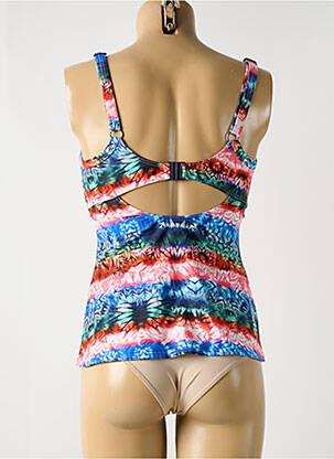 Top de bain haut soutien-gorge emboitant bleu ESPRIT femme