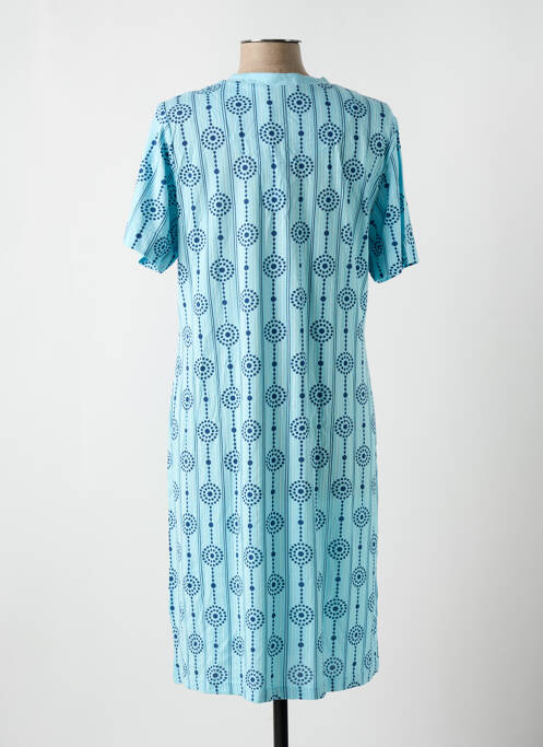 Chemise de nuit imprimé fantaisie bleu PASTUNETTE femme