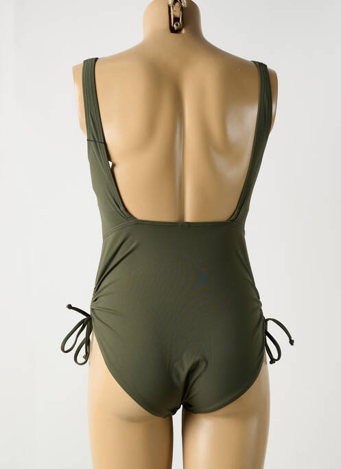 Maillot de bain 1 pièce stretch haut soutien-gorge moulé vert PRIMA DONNA femme
