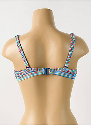 Haut de maillot de bain stretch haut soutien-gorge emboitant bleu ESPRIT femme
