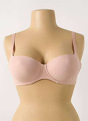 Soutien-gorge effet matière satinée haut soutien-gorge moulé rose PRIMADONNA femme