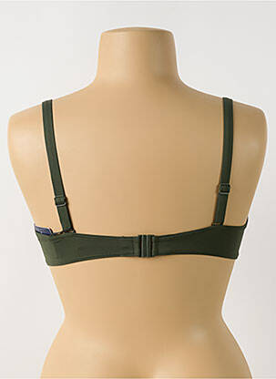 Haut de maillot de bain stretch haut soutien-gorge balconnet vert PRIMADONNA femme