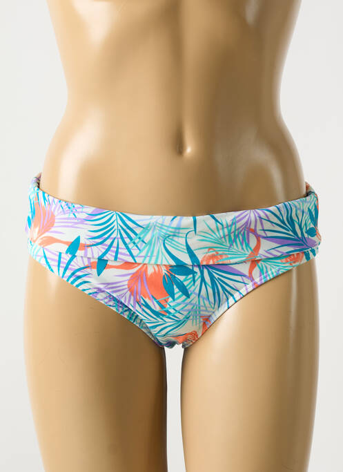 Bas de maillot de bain imprimé tie and dye culotte bleu ESPRIT femme