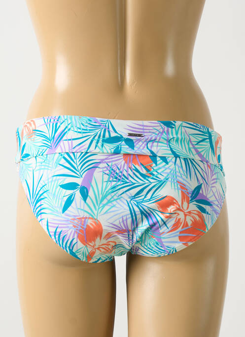 Bas de maillot de bain imprimé tie and dye culotte bleu ESPRIT femme