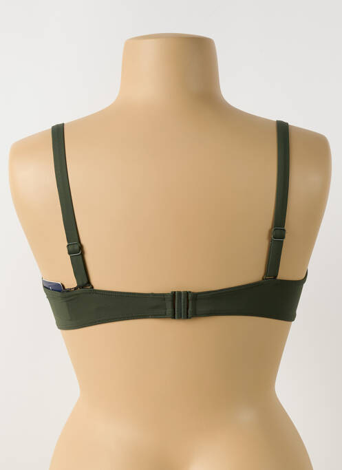 Haut de maillot de bain stretch haut soutien-gorge balconnet vert PRIMA DONNA femme