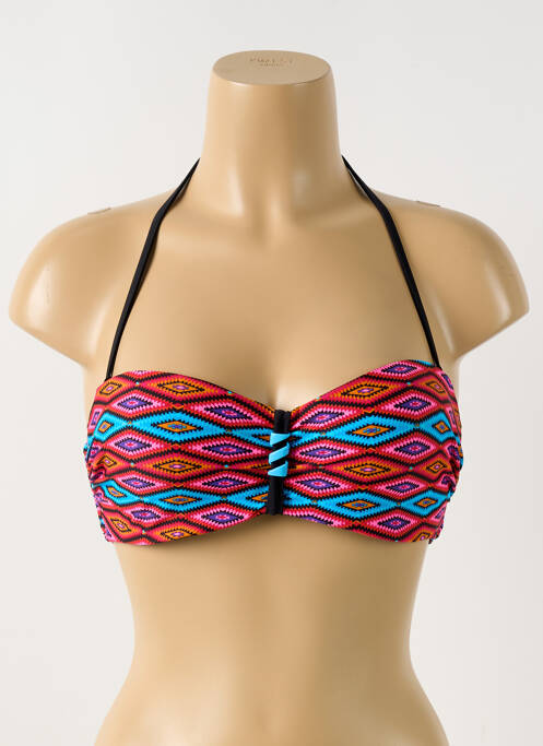 Haut de maillot de bain rose DEIDAD pour femme