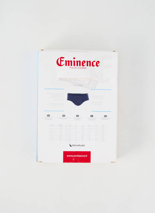 Slip bleu EMINENCE pour homme