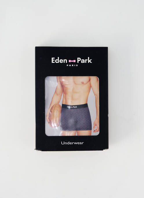 Boxer bleu EDEN PARK pour homme
