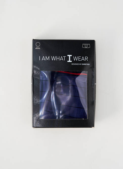 Boxer bleu IMPETUS pour homme