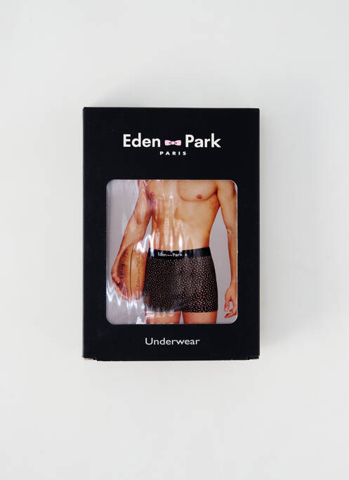 Boxer noir EDEN PARK pour homme