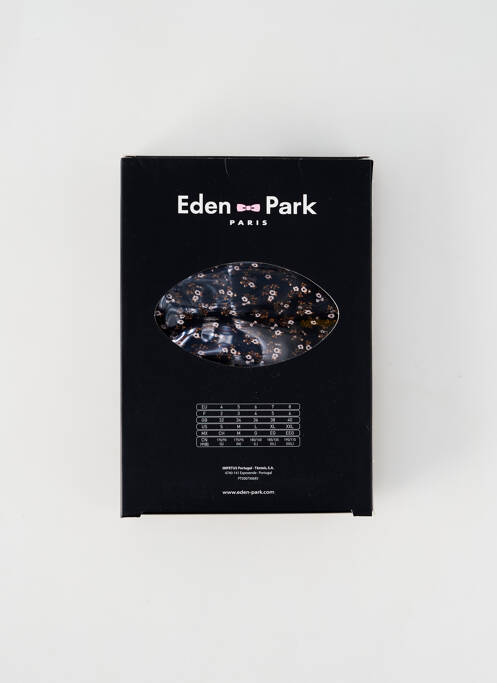 Boxer noir EDEN PARK pour homme