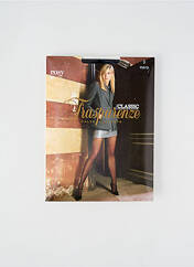 Collants noir TRASPARENZE pour femme seconde vue