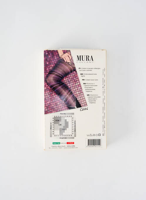 Collants violet MURA pour femme