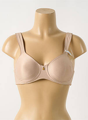 Soutien-gorge effet matière satinée haut soutien-gorge emboitant chair FELINA femme
