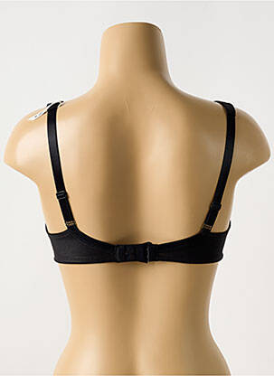 Soutien-gorge effet matière satinée haut soutien-gorge emboitant noir FELINA femme