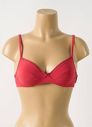 Soutien-gorge sans armature haut soutien-gorge emboitant rouge MARIE JO femme