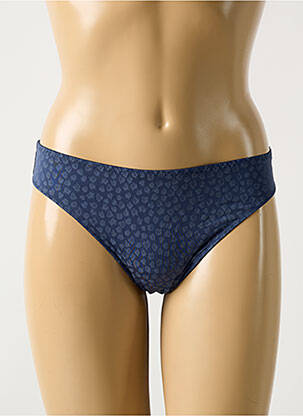 String tissage satiné bleu PRIMA DONNA femme