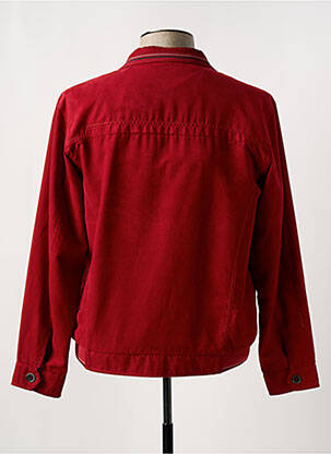 Veste casual poignets boutonnés avec fente rouge BENNY LES HOMMES homme