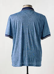 Polo bleu DARIO BELTRAN pour homme seconde vue