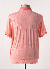 Polo orange DARIO BELTRAN pour homme seconde vue