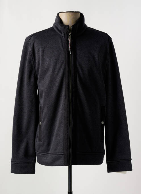 Blouson noir COFOX pour homme