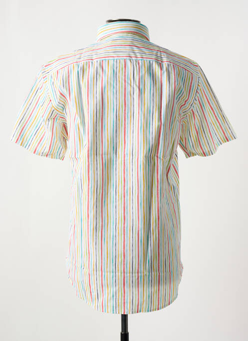 Chemise manches courtes blanc DARIO BELTRAN homme