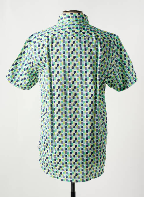 Chemise manches courtes vert DARIO BELTRAN pour homme