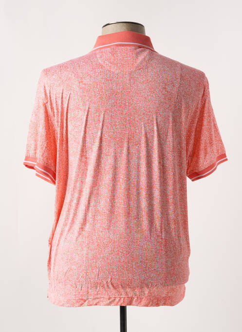 Polo orange DARIO BELTRAN pour homme