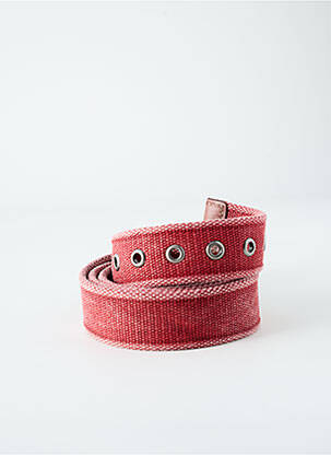 Ceinture délavé rouge CAMEL ACTIVE homme