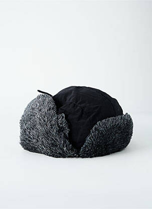 Bonnet forme chapka noir ATLANTIS homme