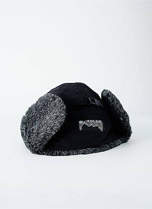 Bonnet forme chapka noir ATLANTIS homme