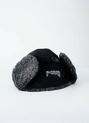 Bonnet noir ATLANTIS pour homme seconde vue