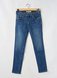 Jeans skinny stretch taille basse bleu TIFFOSI femme