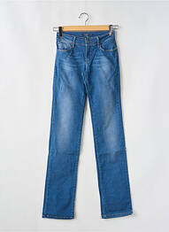 Jeans coupe droite stretch taille normale bleu TIFFOSI femme