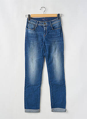 Jeans coupe slim stretch taille normale bleu TIFFOSI femme