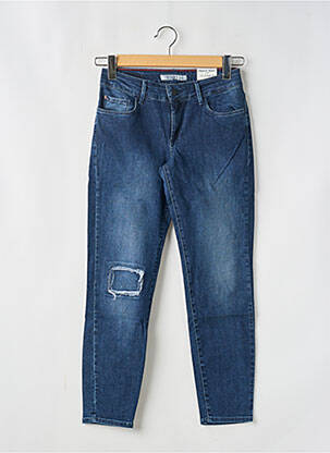 Jeans skinny taille haute taille haute bleu TIFFOSI femme