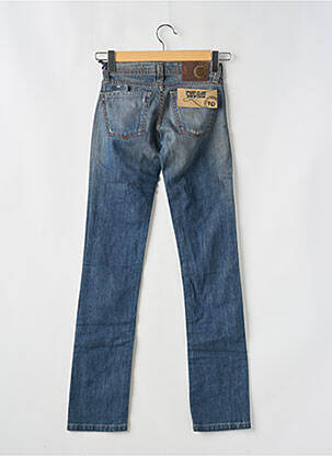 Jeans coupe droite stretch taille basse bleu TIFFOSI femme