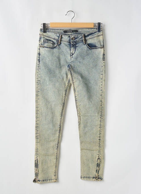 Jeans skinny stretch taille basse bleu TIFFOSI femme