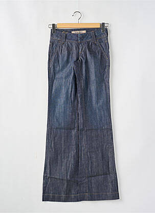 Jean coupe flare stretch taille basse bleu TIFFOSI femme