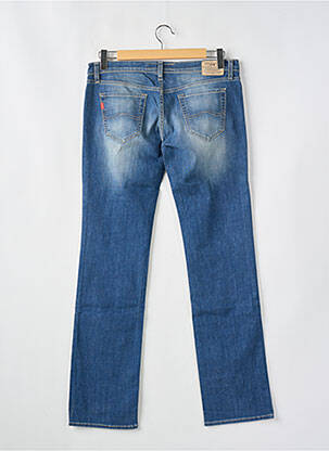 Jeans coupe droite stretch taille basse bleu TIFFOSI femme