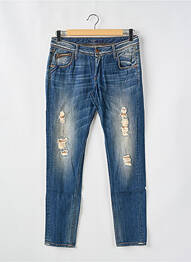 Jeans boyfriend taille basse taille basse bleu TIFFOSI femme