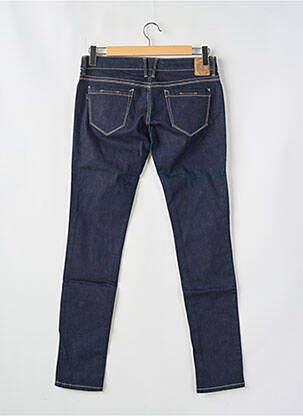 Jeans skinny tissage brut taille basse bleu TIFFOSI femme