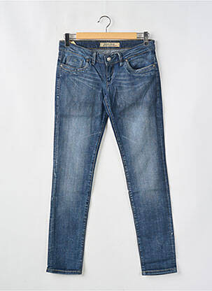 Jeans coupe slim taille basse taille basse bleu TIFFOSI femme