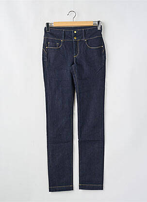 Jeans coupe slim tissage brut taille normale bleu TIFFOSI femme