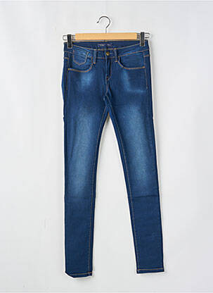 Jeans skinny stretch taille basse bleu TIFFOSI femme