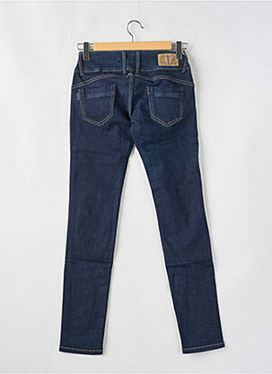 Jeans skinny tissage brut taille basse bleu TIFFOSI femme