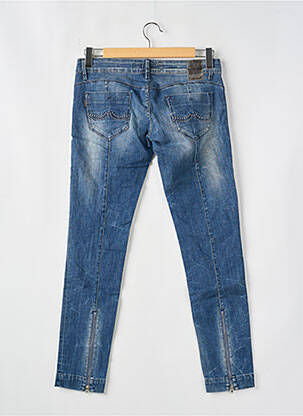 Jeans skinny stretch taille basse bleu TIFFOSI femme
