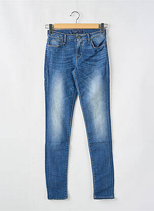 Jeans skinny stretch taille basse bleu TIFFOSI femme