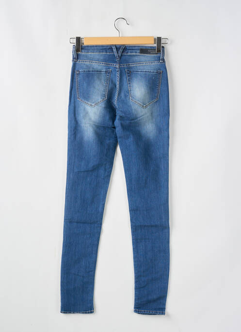 Jeans skinny stretch taille basse bleu TIFFOSI femme