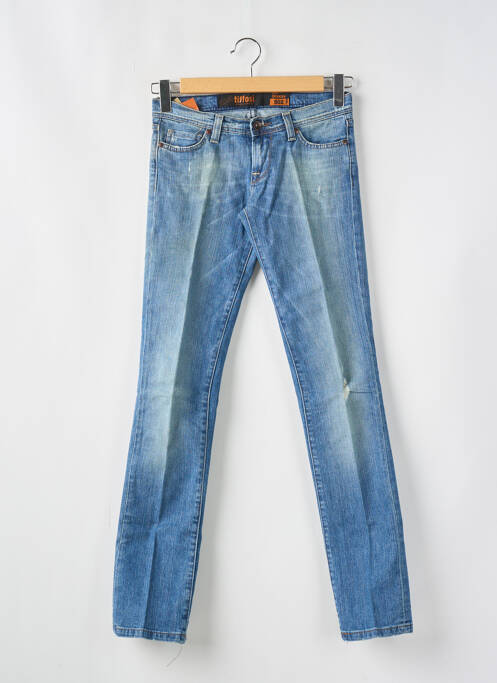 Jeans coupe slim bleu TIFFOSI pour femme